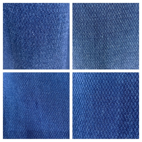 Philosophy Dark Blue Rayon Tencel Fringe Short Sleeve Boho Dress Size Medium - Picture 8 of 15